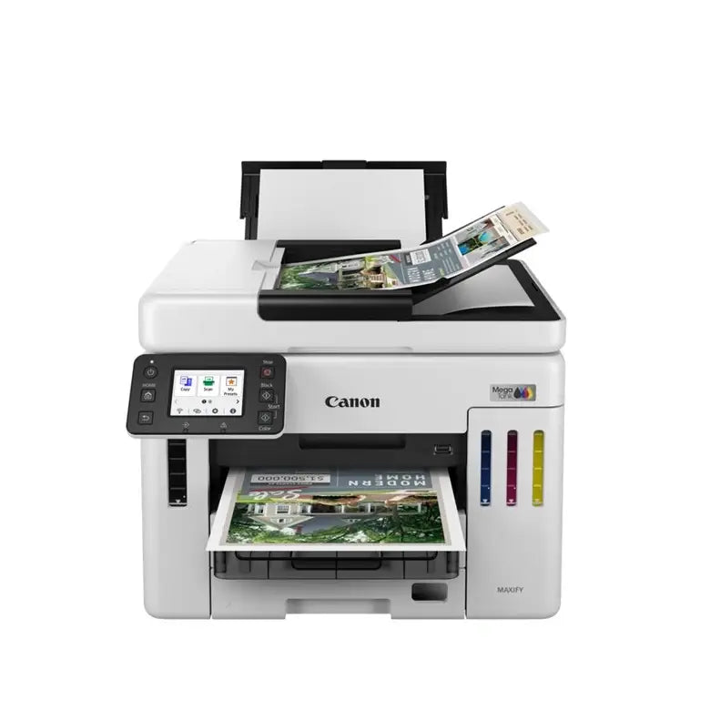 Canon | MAXIFY | GX7150 MegaTank | Fax / copier / printer / scanner | Colour | Ink-jet | A4/Legal | White | Black