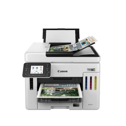 Canon | MAXIFY | GX7150 MegaTank | Fax / copier / printer / scanner | Colour | Ink-jet | A4/Legal | White | Black
