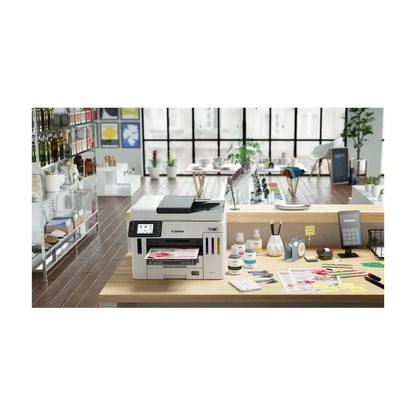Canon | MAXIFY | GX7150 MegaTank | Fax / copier / printer / scanner | Colour | Ink-jet | A4/Legal | White | Black