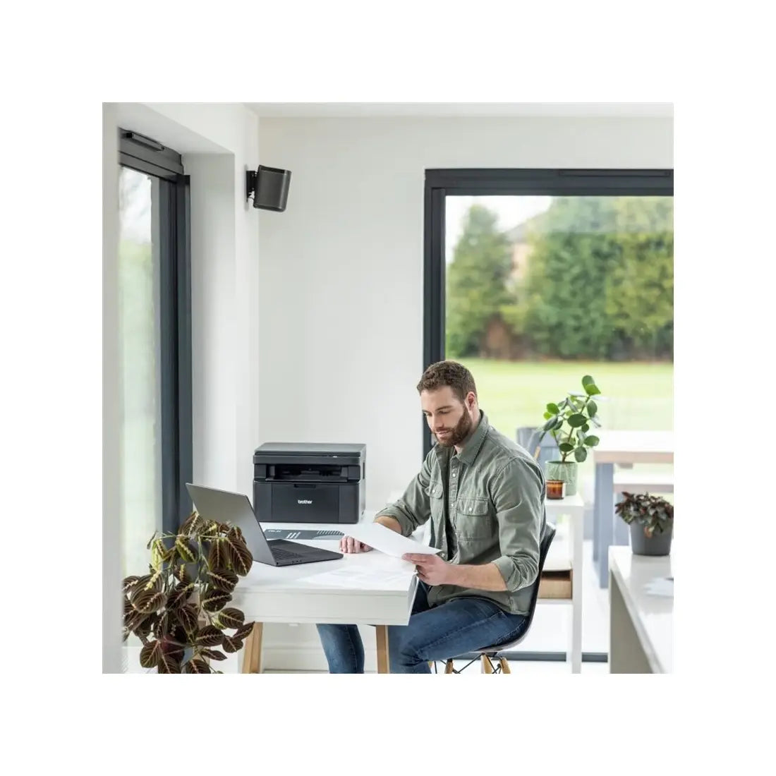 Brother | DCP-L1640W | Printer / copier / scanner | Monochrome | Laser | A4/Legal | Black