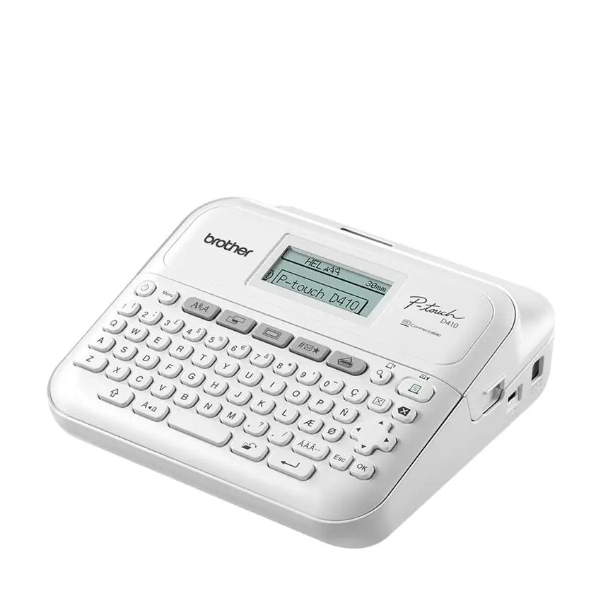 Brother | P-Touch PT-D410 | Wired | Monochrome | Thermal transfer | Grey | White