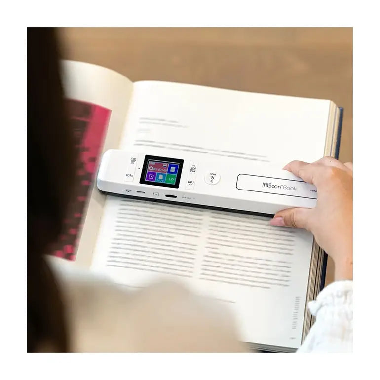 IRIS | IRIScan Book 7 | Document scanner | USB | 600 dpi |  White