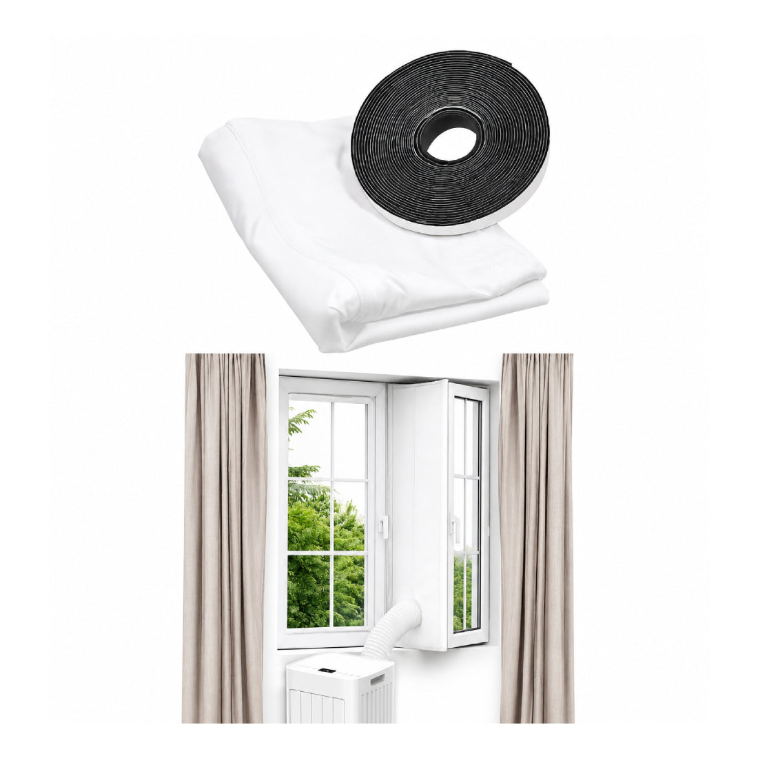Mill | MPACWK | Air Conditioner Window Kit