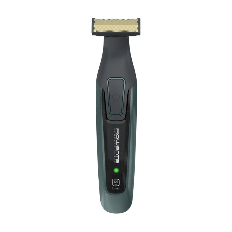 Rowenta | TN6044E0 | Beard Trimmer | Cordless | Wet & Dry | Black/Green