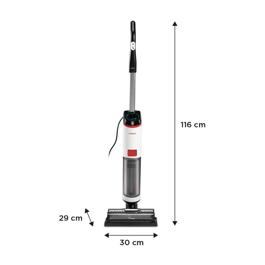 Polti | RollySteam WD10 | Corded Steam Cleaner | 750 W | 0.6 L | White/Black