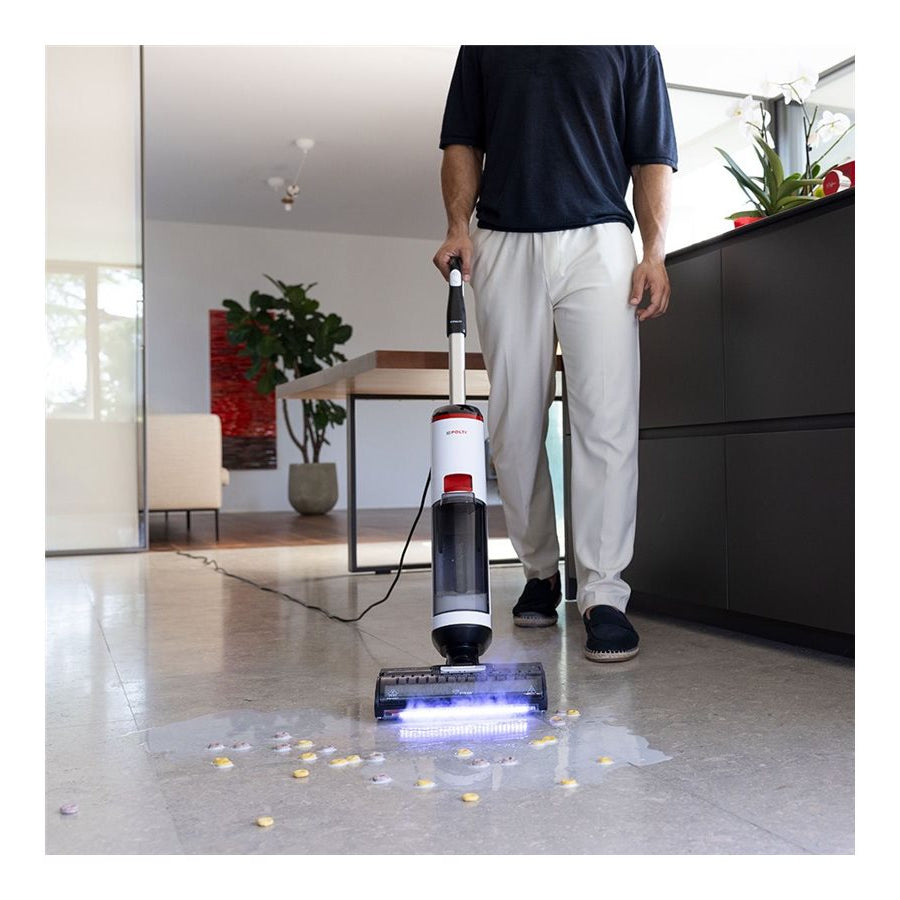 Polti | RollySteam WD10 | Corded Steam Cleaner | 750 W | 0.6 L | White/Black