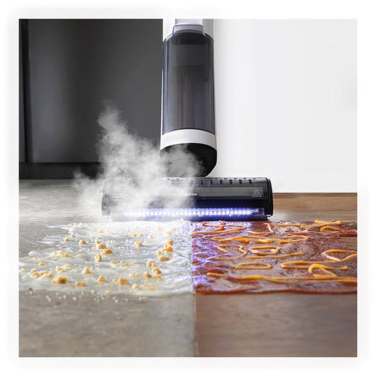 Polti | RollySteam WD30C | Cordless Steam Vacuum Cleaner | 450 W | 0.6 L | White/Black