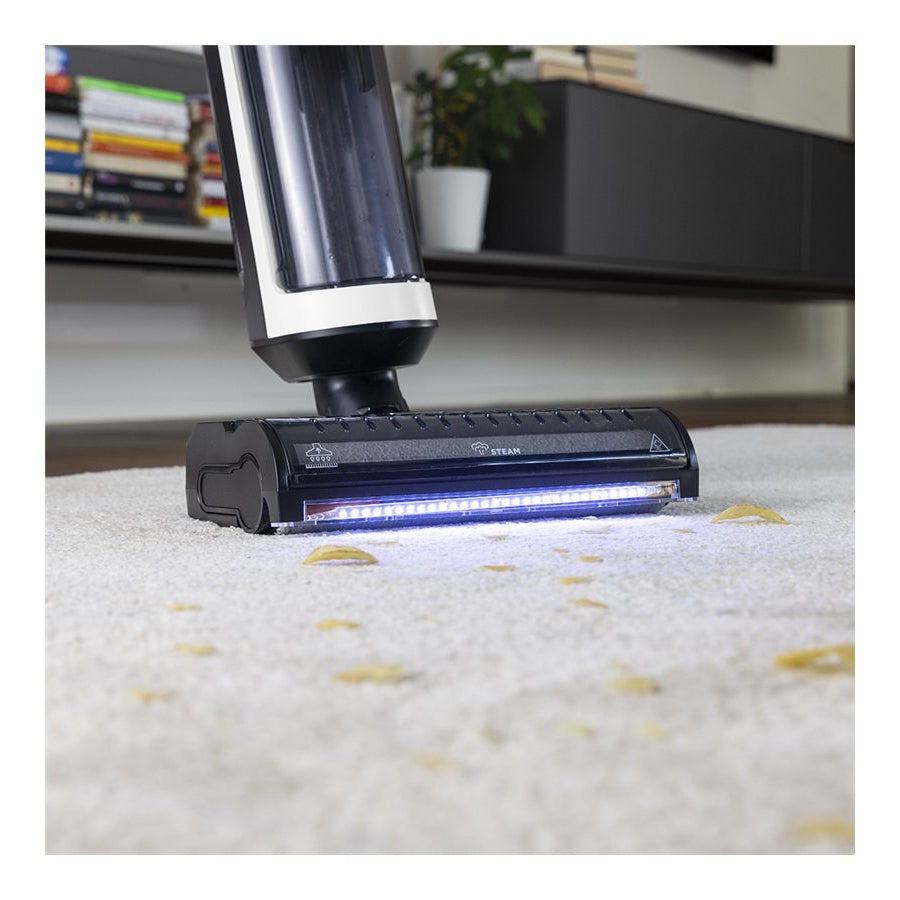 Polti | RollySteam WD30C | Cordless Steam Vacuum Cleaner | 450 W | 0.6 L | White/Black