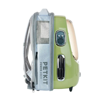 Petkit | Pet Carrier | Breezy 2 P7704 Green | Built-in Fan & Light | Green