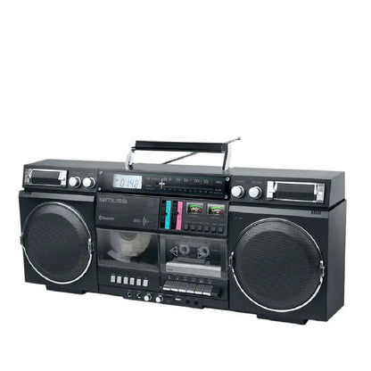 Muse | Ghetto Blaster | M-380 GB | CD | Cassette | Bluetooth | USB | Black