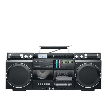 Muse | Ghetto Blaster | M-380 GB | CD | Cassette | Bluetooth | USB | Black