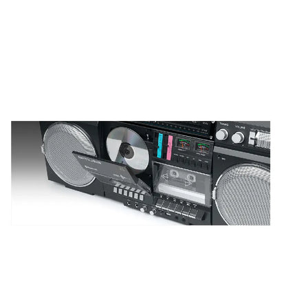 Muse | Ghetto Blaster | M-380 GB | CD | Cassette | Bluetooth | USB | Black