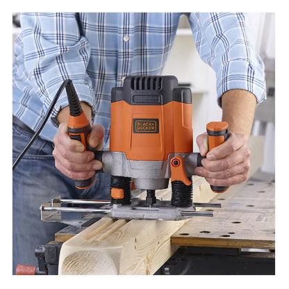 Black & Decker | Plunge Router | KW1200EKA-QS | 1200 W | Kit