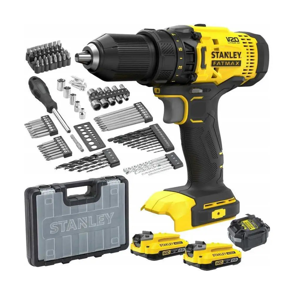 Stanley | Drill/Driver | SFMCD700D2A-QW | 18V | 2 × 2.0 Ah | Kit