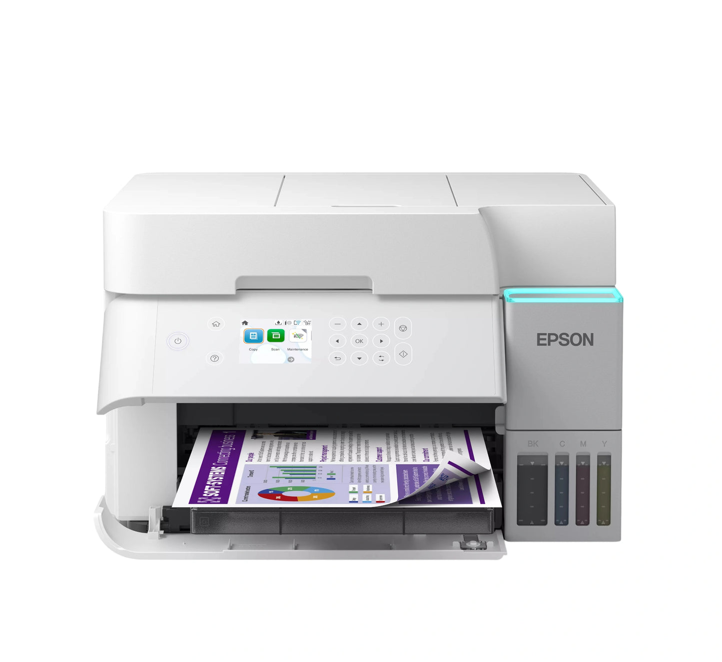 Epson | EcoTank | L6376 | Printer / copier / scanner | Colour | Ink-jet | A4 | White