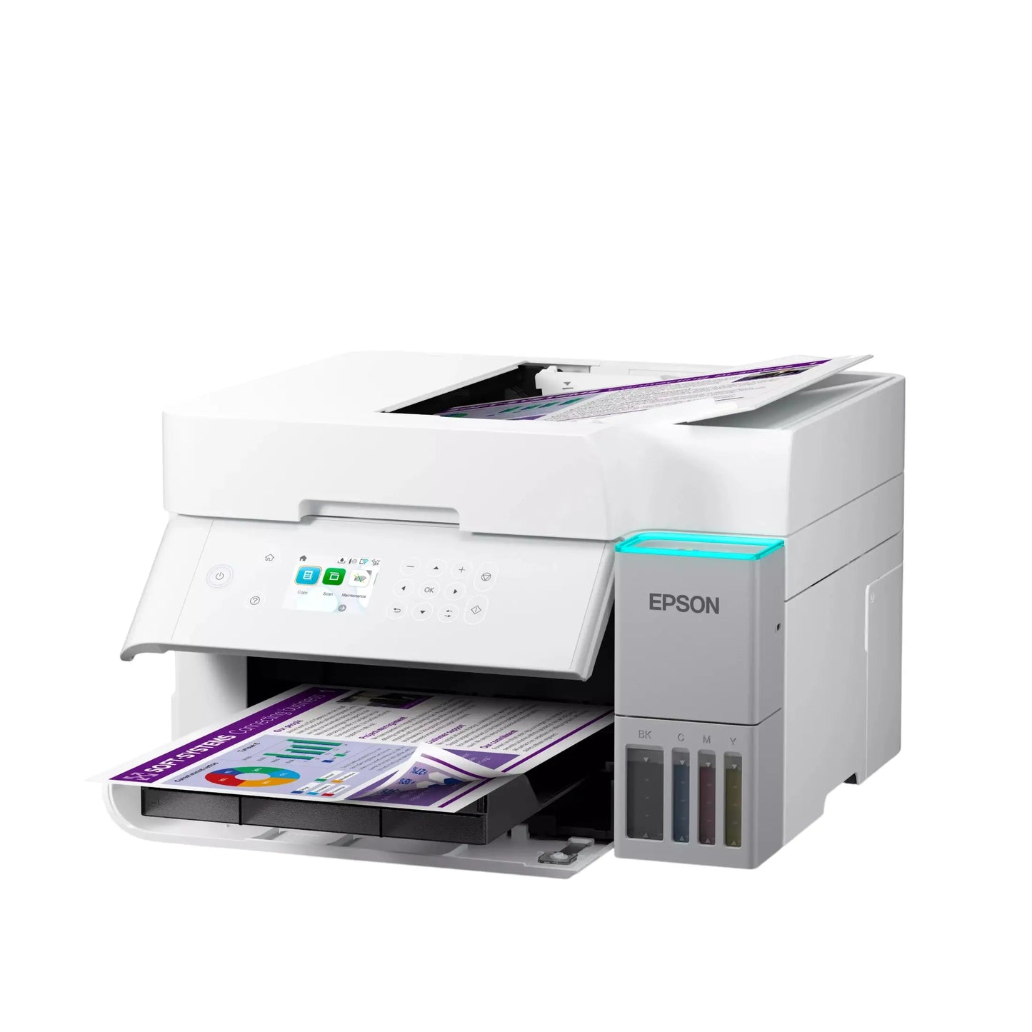 Epson | EcoTank | L6376 | Printer / copier / scanner | Colour | Ink-jet | A4 | White