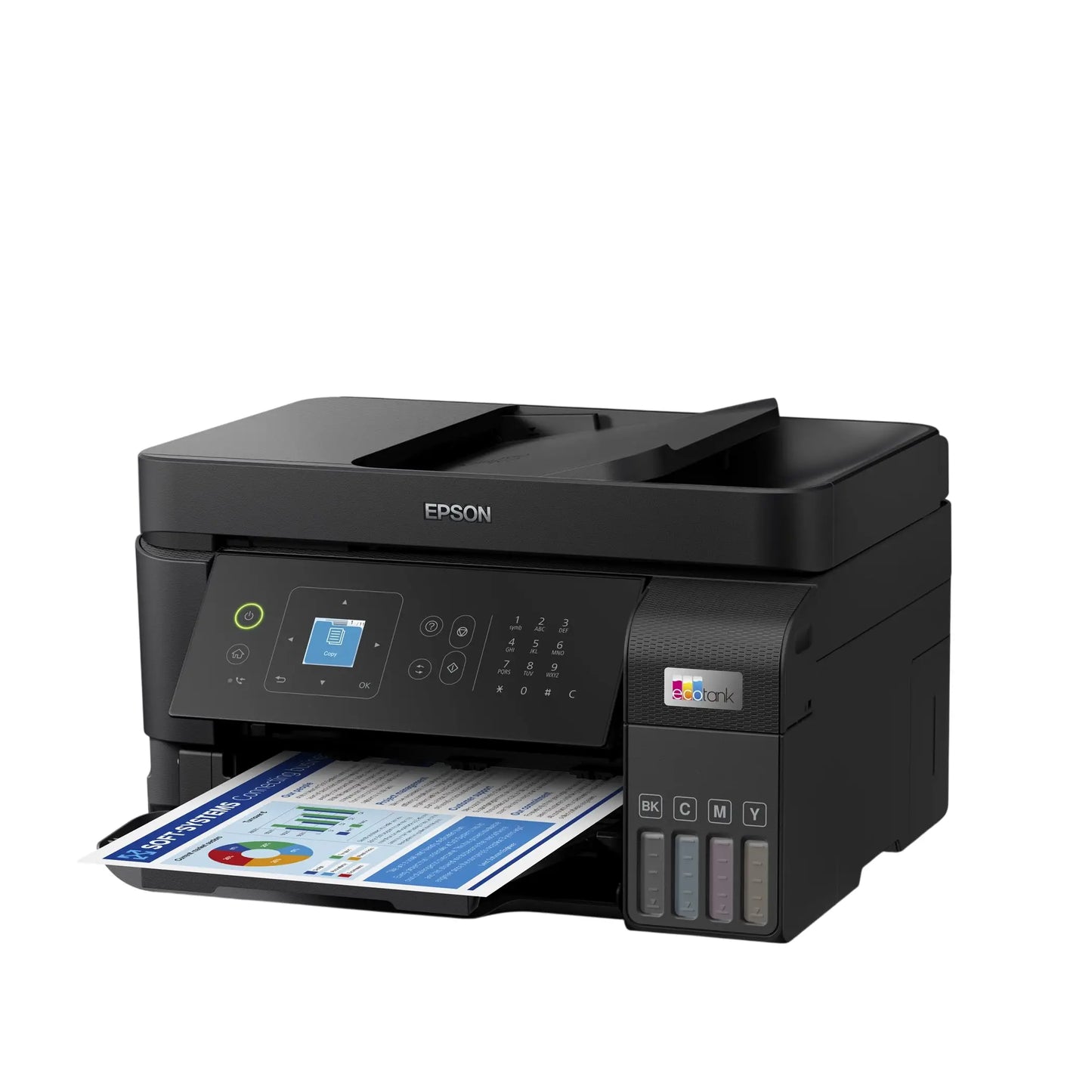 Epson | EcoTank | L5590 | Fax / copier / printer / scanner | Colour | Ink-jet | A4/Legal | Black