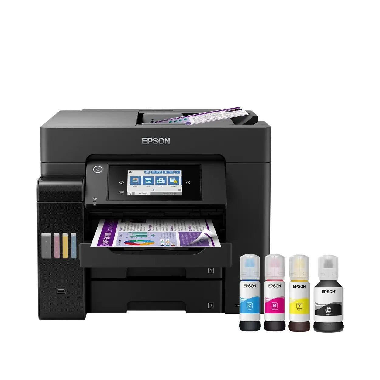 Epson | EcoTank | L6570 | Fax / copier / printer / scanner | Colour | Ink-jet | A4/Legal | Black
