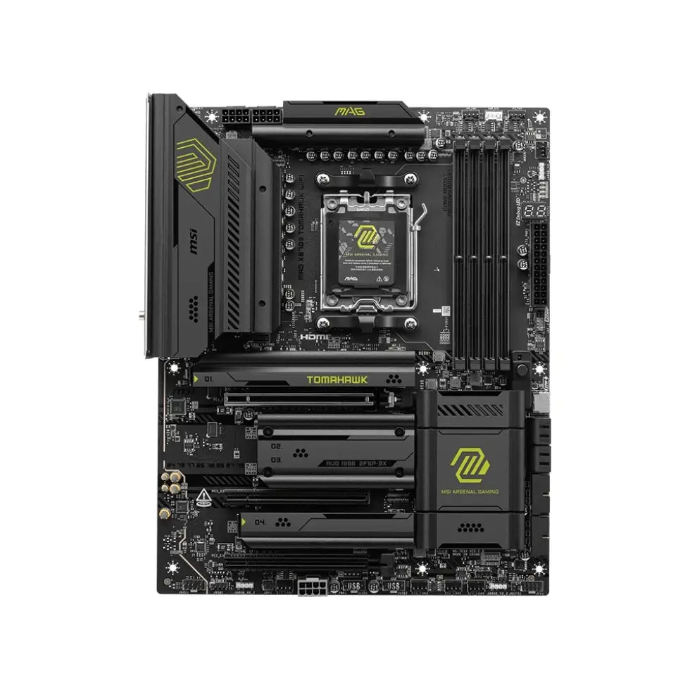 MSI | MAG X870E TOMAHAWK WIFI | Processor Socket Socket AM5 | Chipset Type AMD X870E