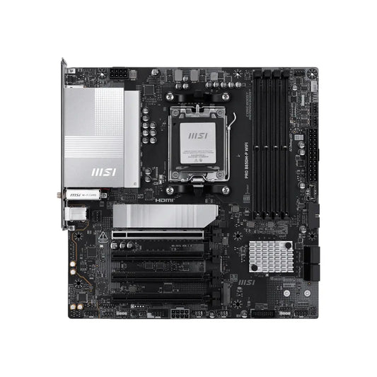 MSI | PRO B850M-P WIFI | Socket de processeur Socket AM5 | Type de chipset AMD B850