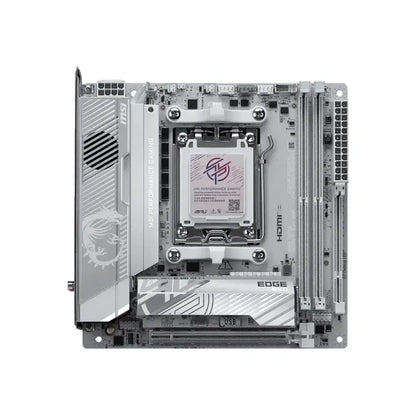 MSI | MPG X870I EDGE TI EVO WIFI | Processor Socket Socket AM5 | Chipset Type AMD X870