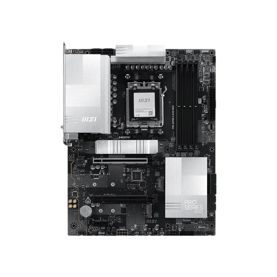 MSI | PRO X870E-S EVO WIFI | Processor Socket Socket AM5 | Chipset Type AMD X870E