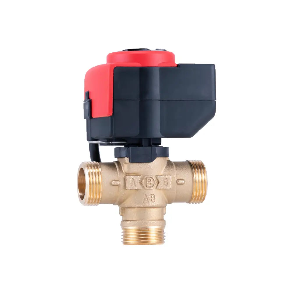 Barberi | Three-way flow distribution valve DN 25 with e-drive (G 1" M)