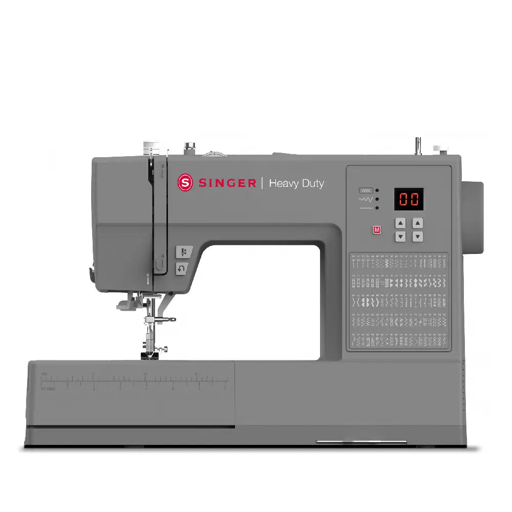 Singer | Heavy Duty Sewing Machine | HD6605C | 100 Stitches | Grey