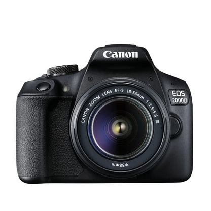 Canon | DSLR Camera | EOS 2000D Kit EF-S 18-55mm f/3.5-5.6 III | 24.1 MP | Black