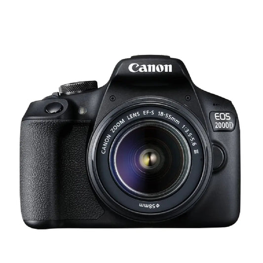 Canon | DSLR Camera | EOS 2000D Kit EF-S 18-55mm f/3.5-5.6 III | 24.1 MP | Black