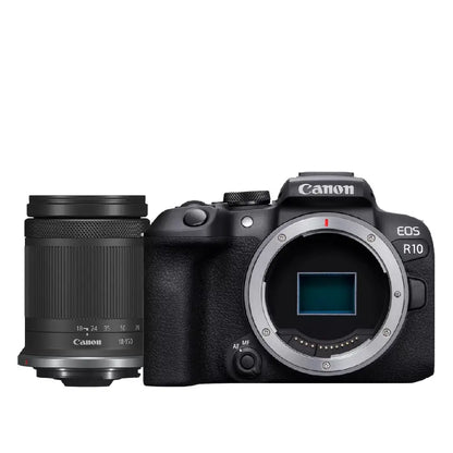Canon | Mirrorless Camera | EOS R10 Kit RF-S 18-150mm F3.5-6.3 IS STM | 24.2 MP | Black