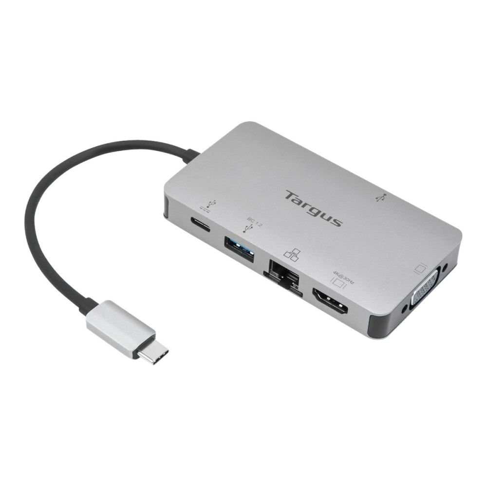 Targus | USB-C DP Alt Mode Single Video 4K HDMI/VGA Docking Station with 100W PD Pass-Thru | DOCK419EUZ