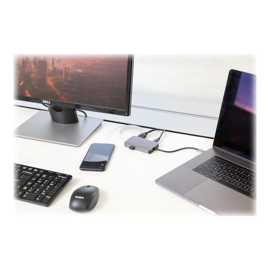 Targus | USB-C DP Alt Mode Single Video 4K HDMI/VGA Docking Station with 100W PD Pass-Thru | DOCK419EUZ