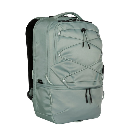 Targus | Work+ Play Flex Rucksack | TBB65905GL | Für Laptops 15–16 Zoll | 15 L | Grün