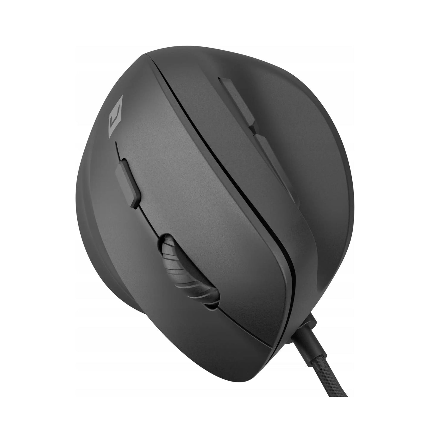 Natec | Vertical mouse | CRAKE 2 PRO | Optical | Wired | USB | 12800 dpi | Black