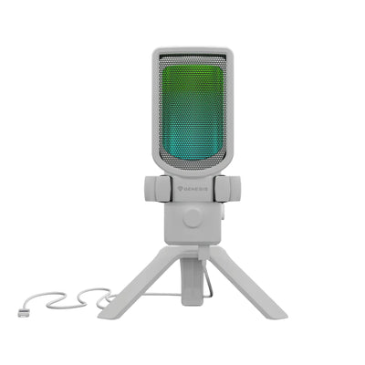 Genesis | Radium | GENESIS Radium 250 | Gaming USB Microphone | Wired | Wired | White
