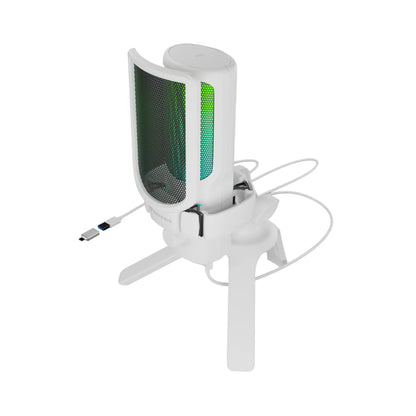 Genesis | Radium | GENESIS Radium 250 | Gaming USB Microphone | Wired | Wired | White