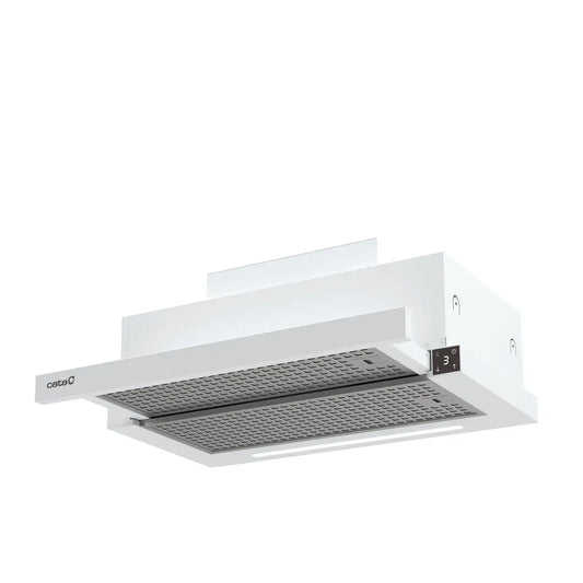 CATA | Hood | TFH 6830 GWH | Telescopic | Class A+++ | Width 59.8 cm | White