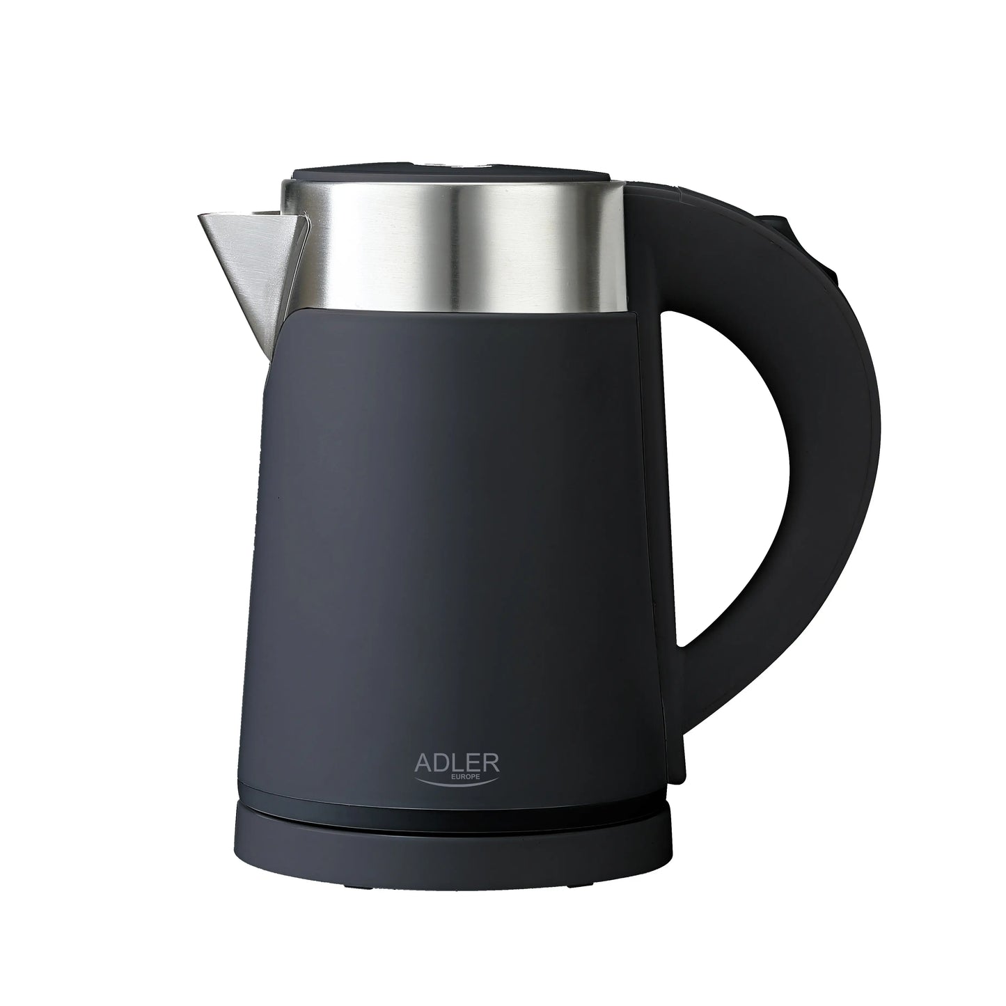 Adler | Kettle | AD 1372b | 800 W | 0.6 L | Stainless steel | Black