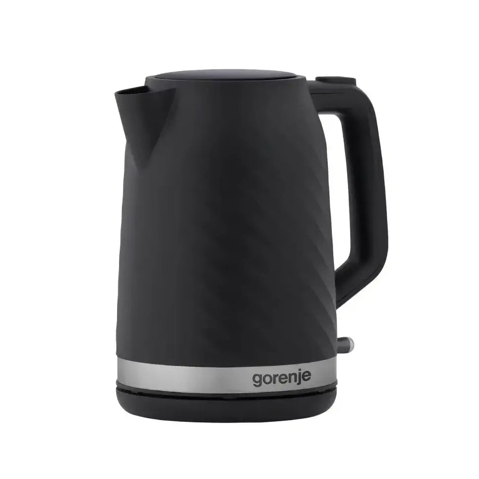 Gorenje | Bouilloire | K17SPB | 2200 W | 1,7 L | Plastique | Argent | Noir