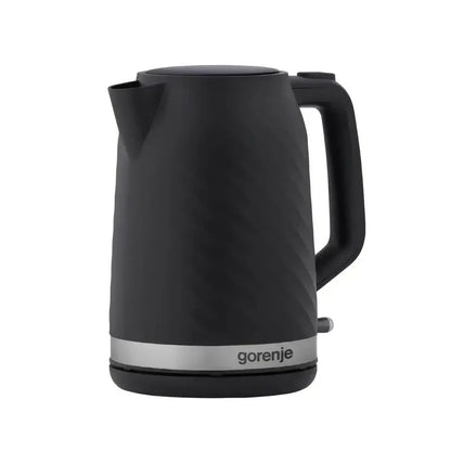 Gorenje | Bouilloire | K17SPB | 2200 W | 1,7 L | Plastique | Argent | Noir