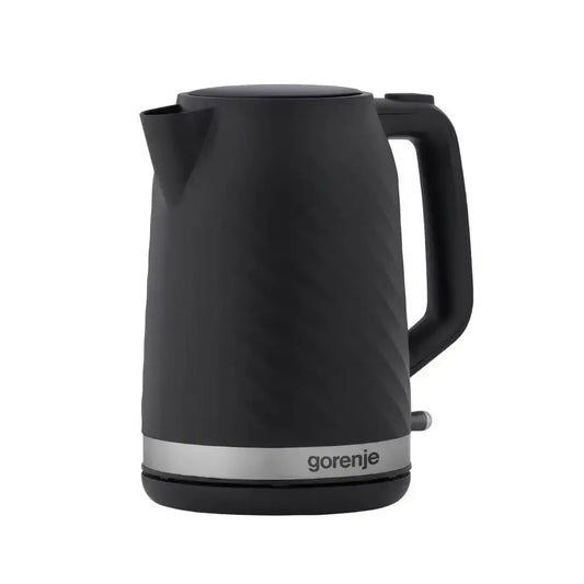 Gorenje | Bouilloire | K17SPB | 2200 W | 1,7 L | Plastique | Argent | Noir