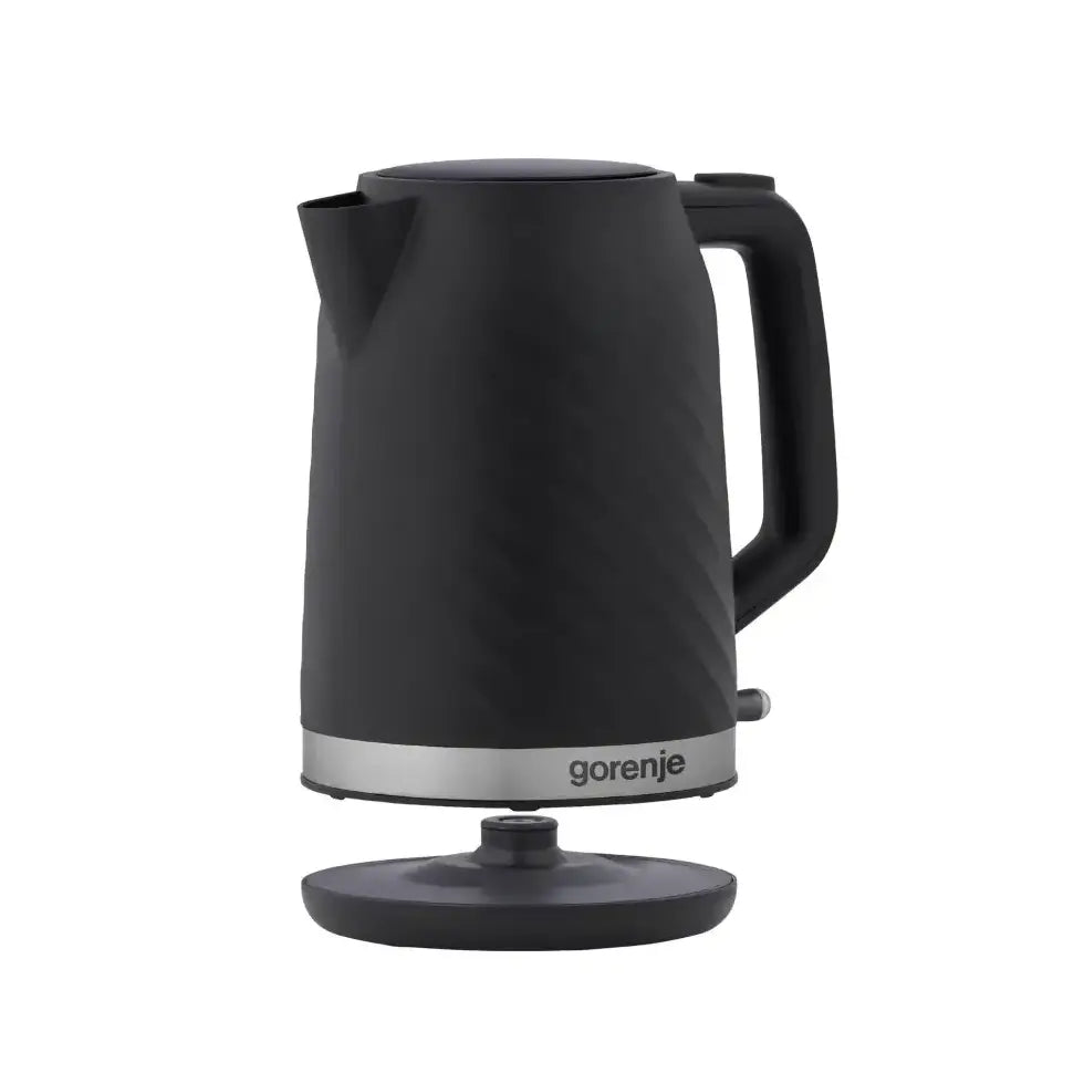 Gorenje | Bouilloire | K17SPB | 2200 W | 1,7 L | Plastique | Argent | Noir