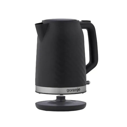 Gorenje | Bouilloire | K17SPB | 2200 W | 1,7 L | Plastique | Argent | Noir