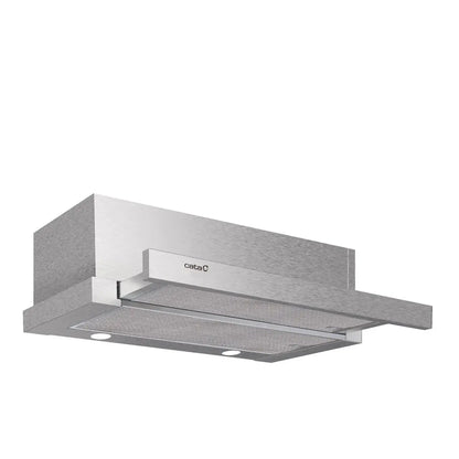 CATA | Hood | EXTENDER 600 | Telescopic | Class C | Width 60 cm | Silver
