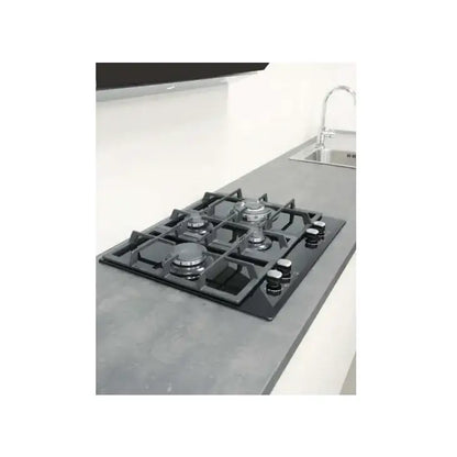 CATA | Hob | LCI 6031 B | Gas on glass | Rotary knobs | Black