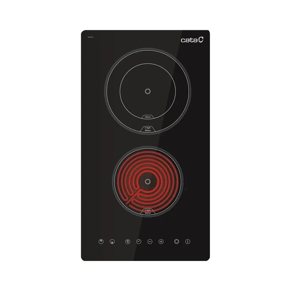 CATA | Hob | TD 3002 BK | Vitroceramic | Touch | Timer | Black