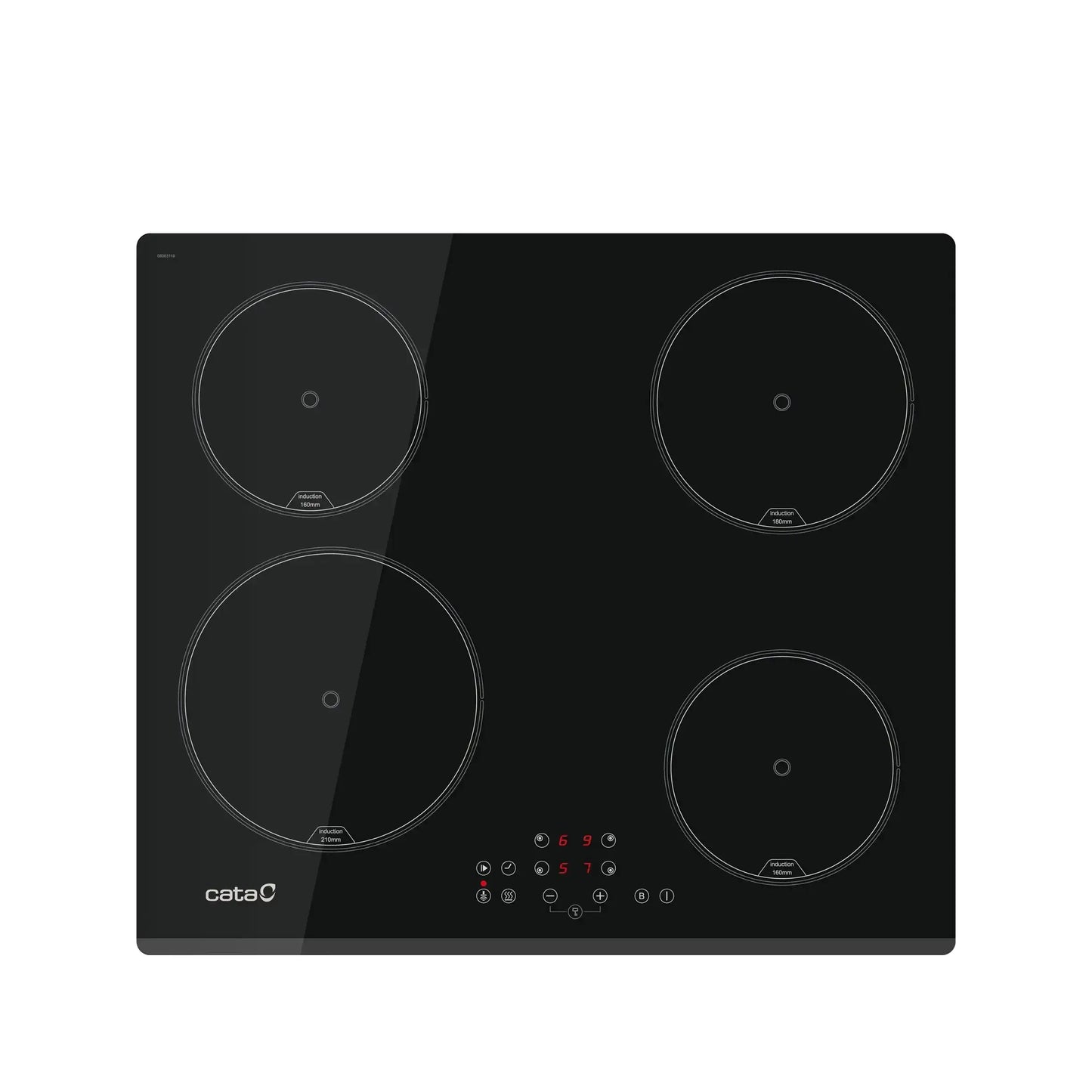 CATA | Hob | IB 6324E2 BK | Induction | Touch | Timer | Black