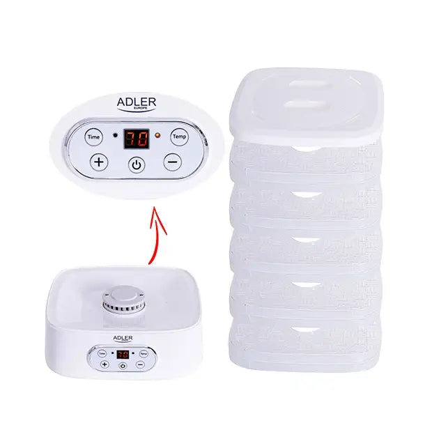 Adler | Food Dehydrator | AD 6658 | 230 W | Number of trays 5 | White