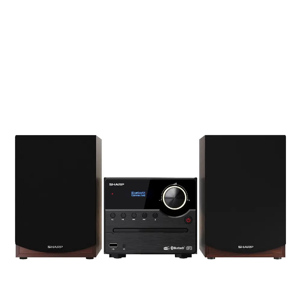 Sharp | Hi-Fi Micro System | XL-B517D(BR) | 45 W | CD | Bluetooth 5.0 | FM/DAB+ | Brown